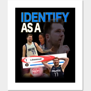 Luka Doncic Mavs Posters and Art